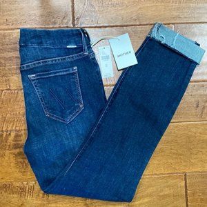 MOTHER Denim The Looker Ankle Fray - Size 25